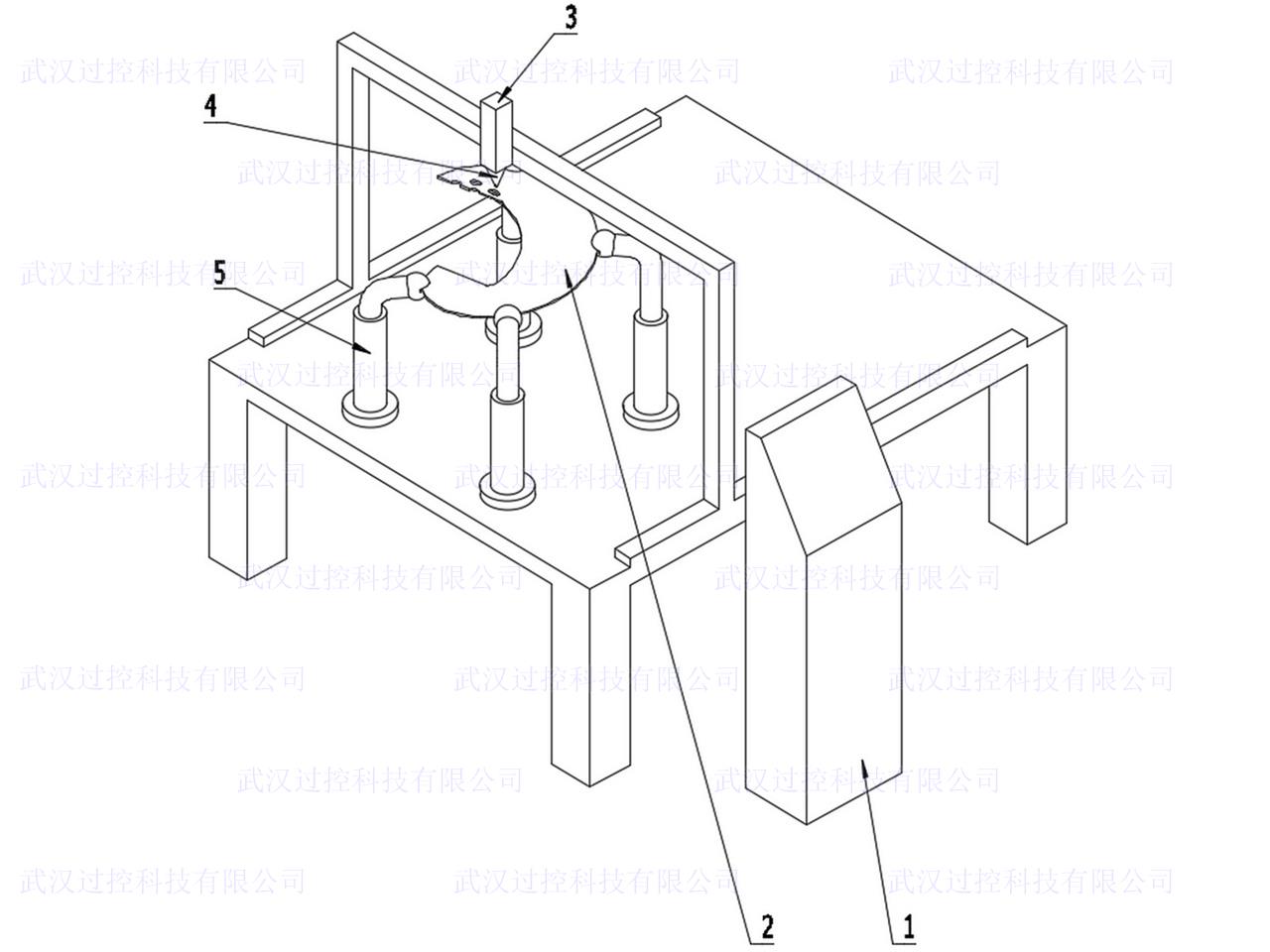 一种管壳式换热器用螺旋折流板管孔的加工方法 附图1